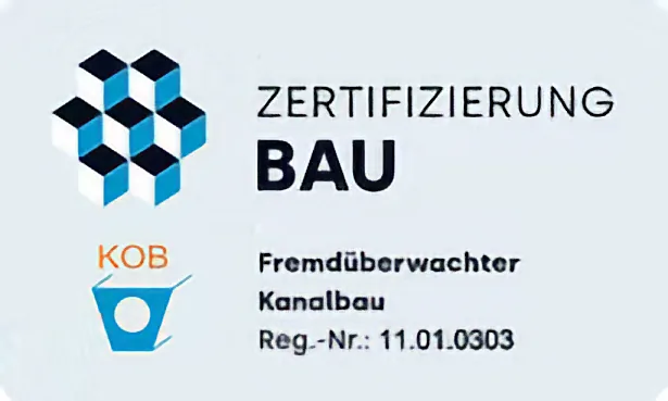 FrankeBau Kanalbau Zertifizierung