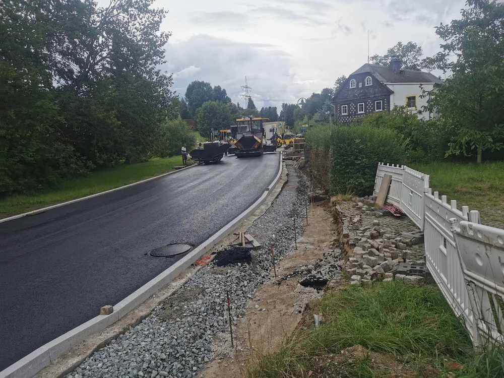 Lawalde S 152 - Straßenerneuerung