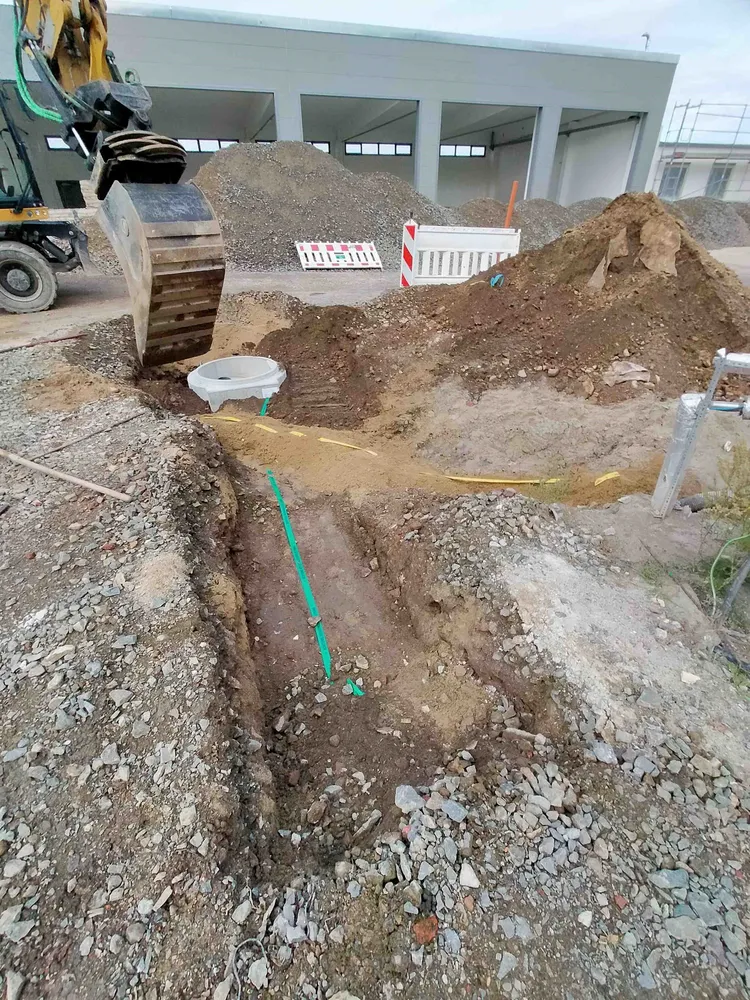 Löbau Straßenmeisterei - Leitungsbau