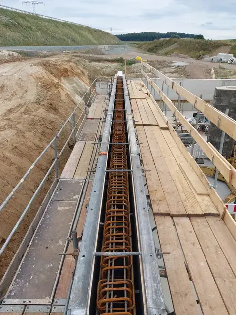 Oderwitz, B178 Neubau Regenrückhaltebecken – Baustellenfoto
